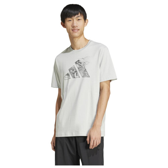 Adidas Ανδρική κοντομάνικη μπλούζα City Escape Logo Graphic Tee